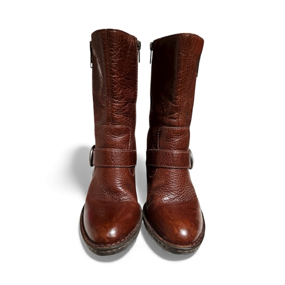 Born Women’s Camryn Leather Moto Boots - size 7 - Picture 4 of 9